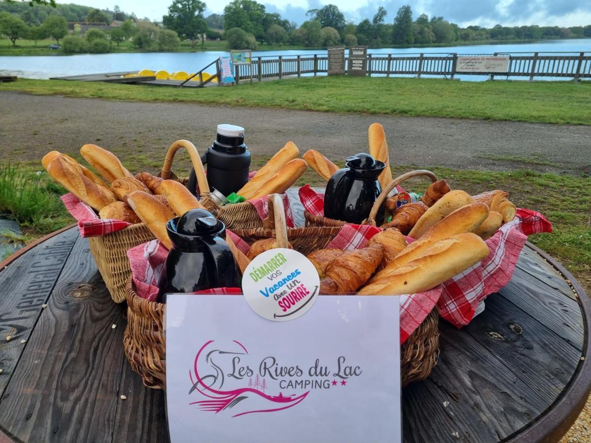 Camping Les Rives Du Lac Bois Morin Eksteriør billede